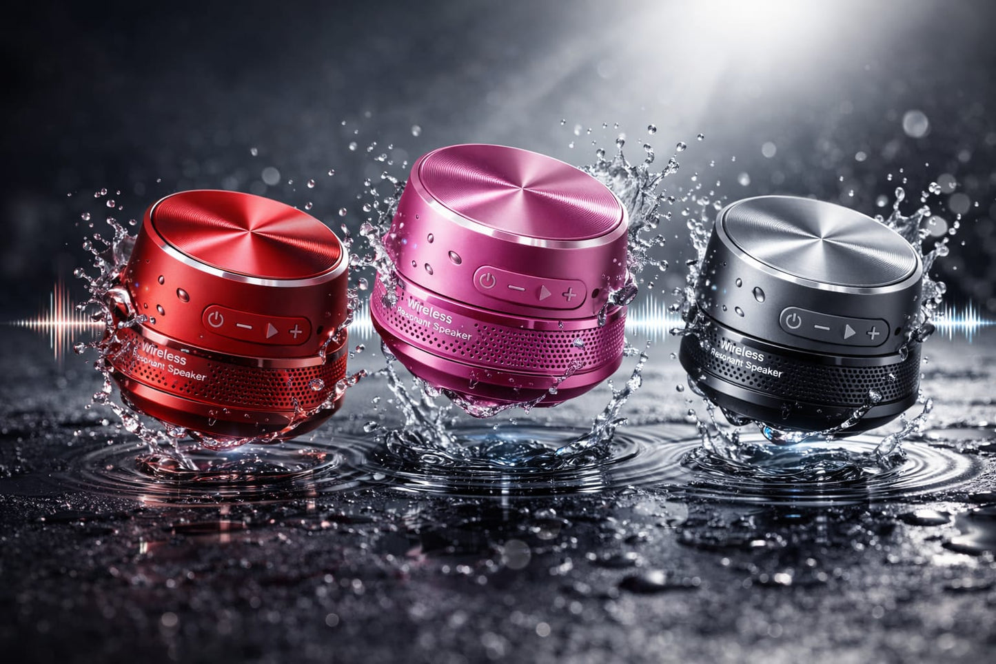 Wireless Waterproof Resonant Speaker