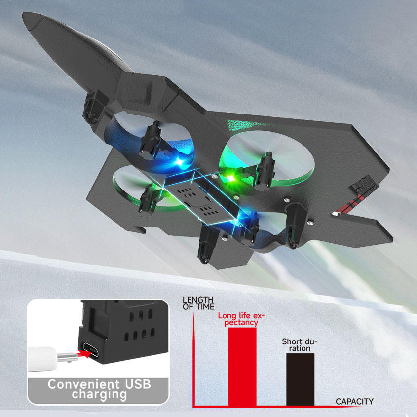 2.4GHz RC Six-Axis Gyroscope Flying Aircraft