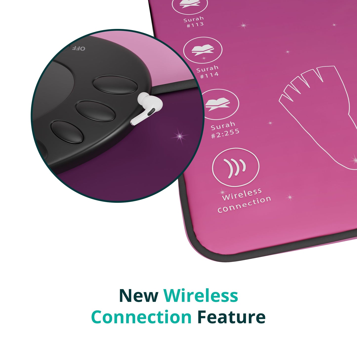 Smart Interactive Adult/Revert Prayer Mat | Rahma Version | 8years+ | A beautiful Ramadan and Eid gift for loved ones