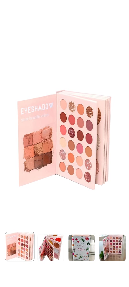 Mocallure 4 In 1 Eyeshadow Palette Book پارسل کھول کر چک کرے اس کے بعد پیمنٹ ادا کرے