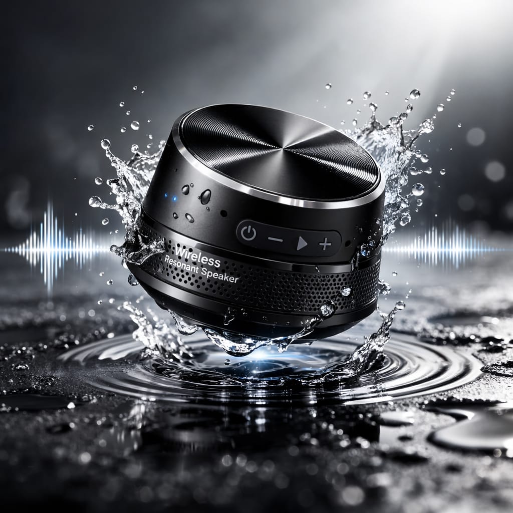 Wireless Waterproof Resonant Speaker